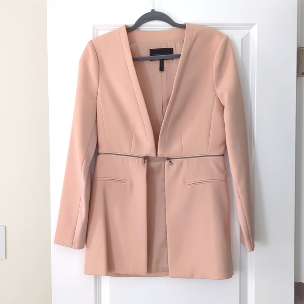 BCBG Maxazria Pink Blazer Jacket
